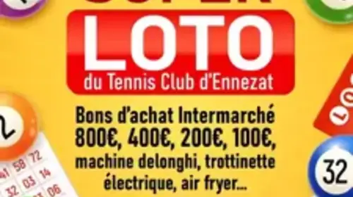 Loto du Tennis Club d'Ennezat